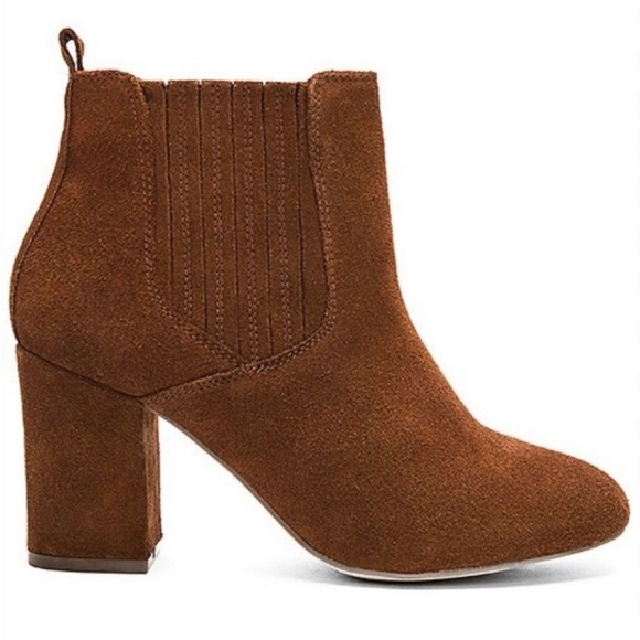 STEVE MADDEN Gusto Suede Ankle Boot in Rust - Picture 1 of 8